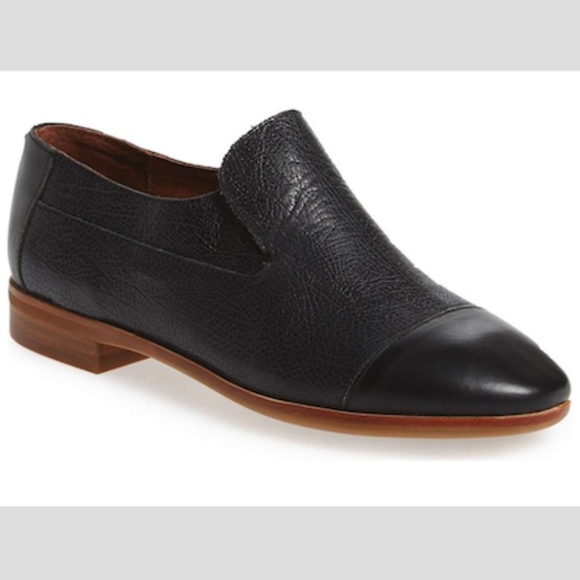 jeffrey campbell bryant cap toe loafer